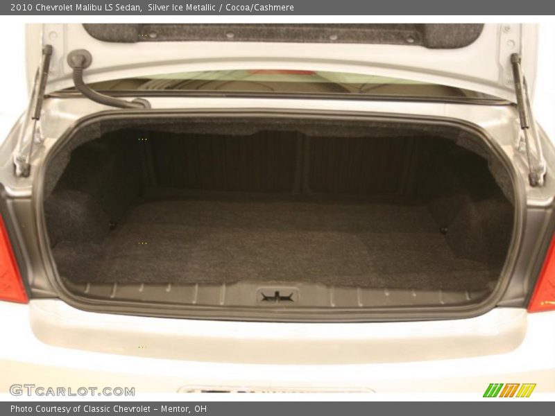 Silver Ice Metallic / Cocoa/Cashmere 2010 Chevrolet Malibu LS Sedan