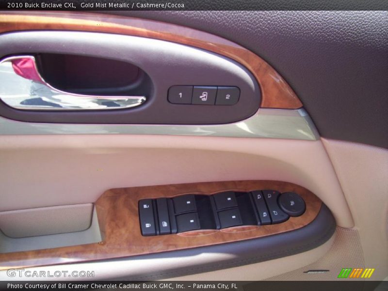 Gold Mist Metallic / Cashmere/Cocoa 2010 Buick Enclave CXL