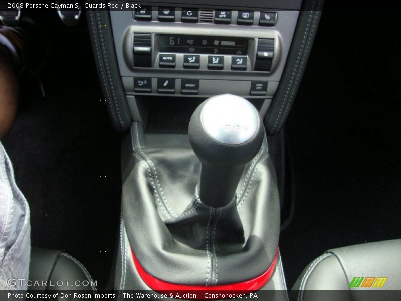 Guards Red / Black 2008 Porsche Cayman S
