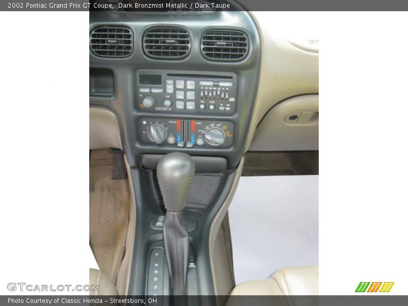 Dark Bronzmist Metallic / Dark Taupe 2002 Pontiac Grand Prix GT Coupe