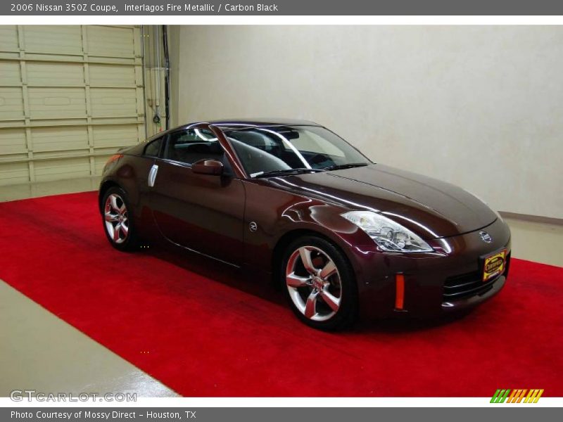 Interlagos Fire Metallic / Carbon Black 2006 Nissan 350Z Coupe