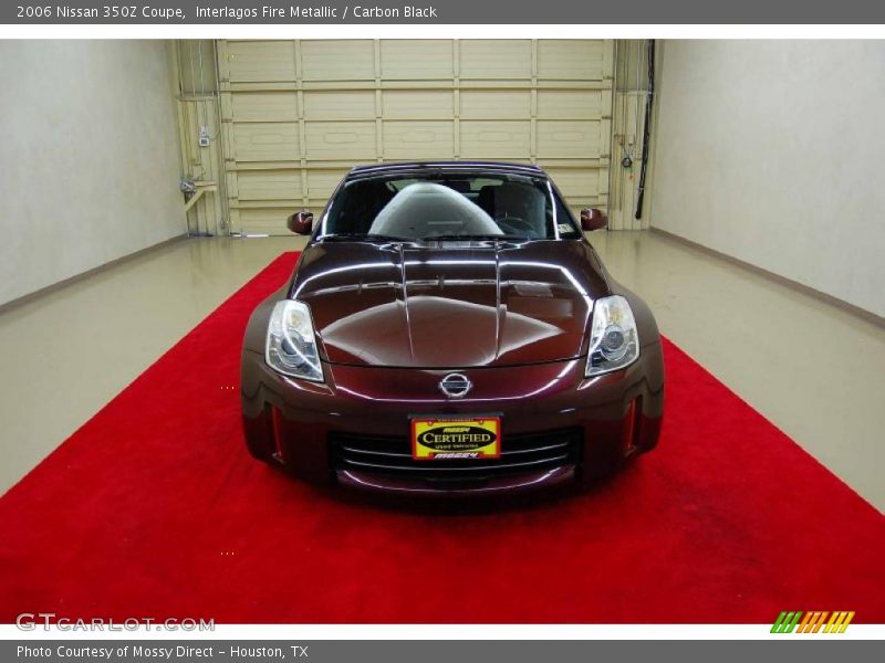Interlagos Fire Metallic / Carbon Black 2006 Nissan 350Z Coupe