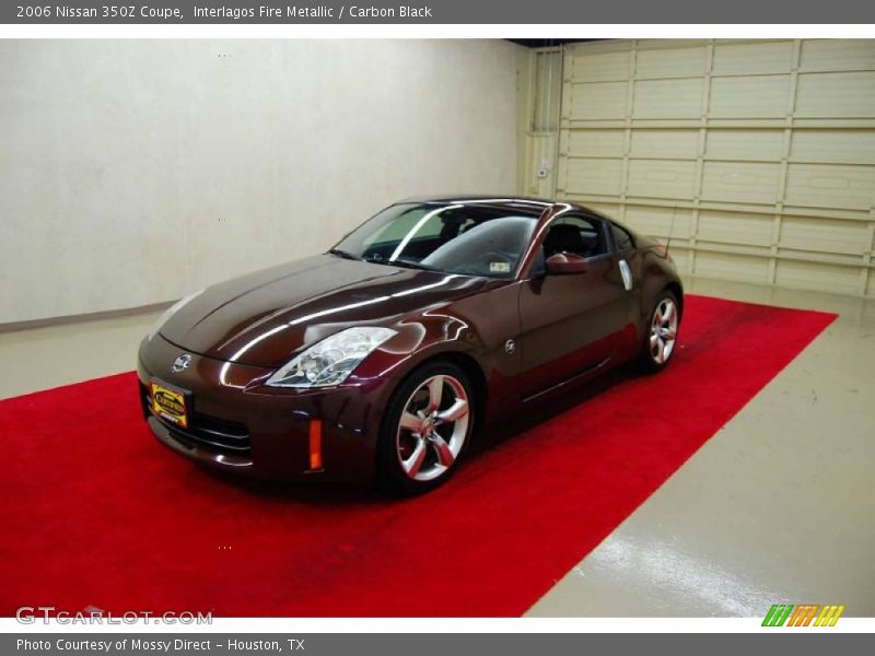 Interlagos Fire Metallic / Carbon Black 2006 Nissan 350Z Coupe