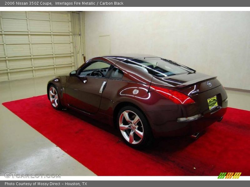 Interlagos Fire Metallic / Carbon Black 2006 Nissan 350Z Coupe