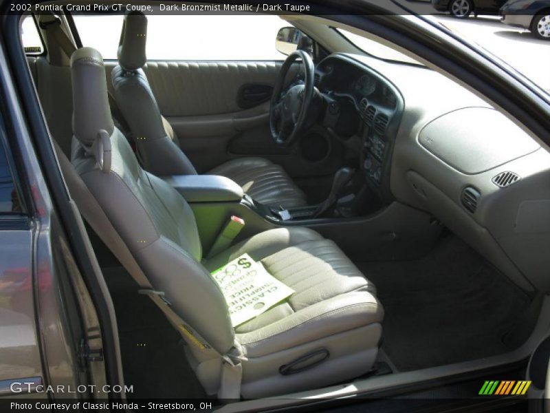 Dark Bronzmist Metallic / Dark Taupe 2002 Pontiac Grand Prix GT Coupe