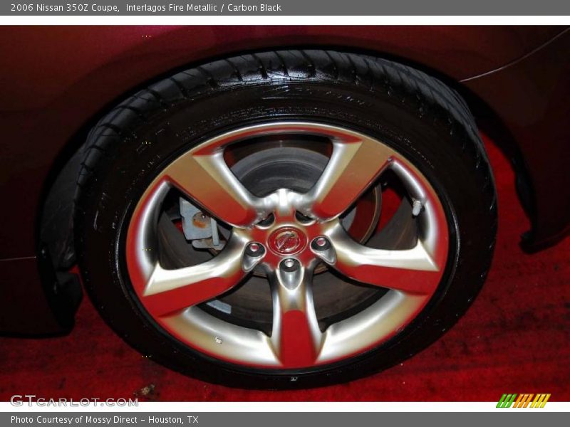 Interlagos Fire Metallic / Carbon Black 2006 Nissan 350Z Coupe