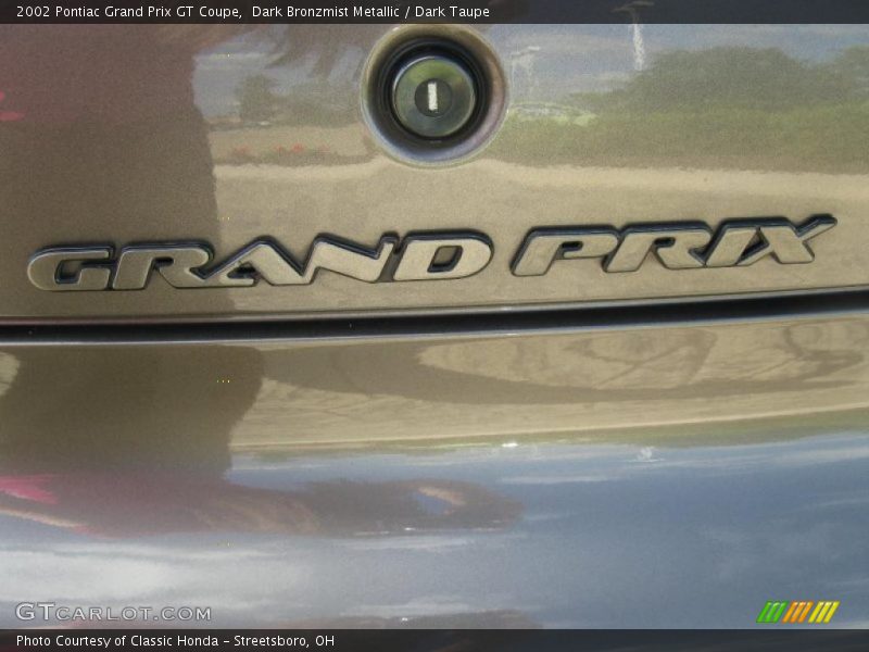 Dark Bronzmist Metallic / Dark Taupe 2002 Pontiac Grand Prix GT Coupe
