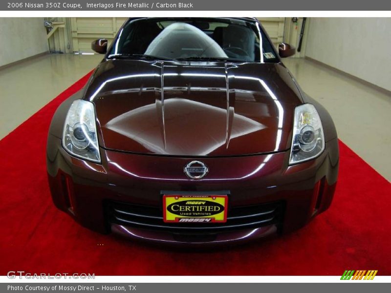 Interlagos Fire Metallic / Carbon Black 2006 Nissan 350Z Coupe