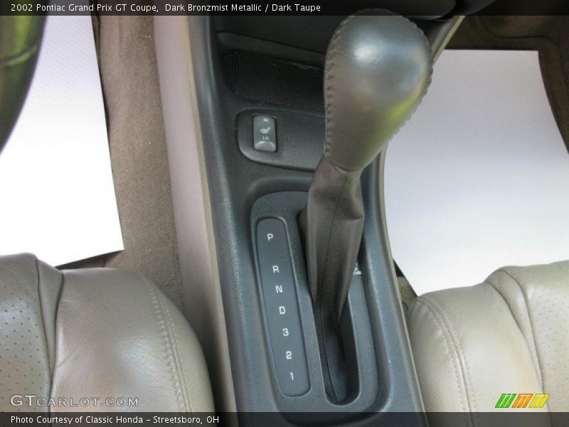 Dark Bronzmist Metallic / Dark Taupe 2002 Pontiac Grand Prix GT Coupe