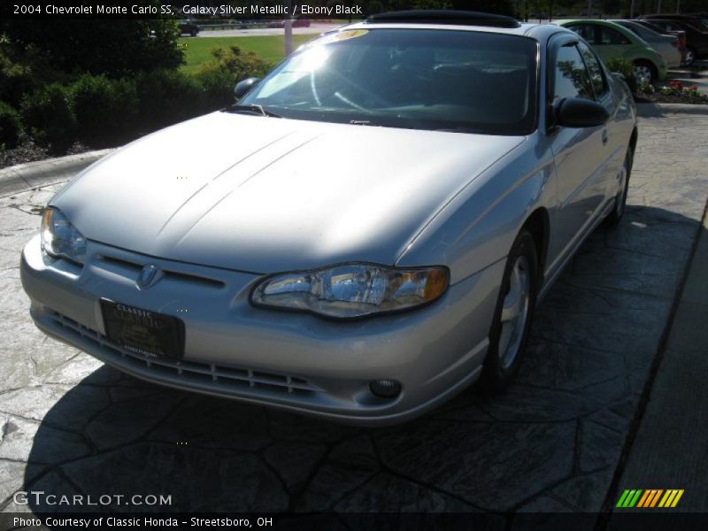 Galaxy Silver Metallic / Ebony Black 2004 Chevrolet Monte Carlo SS