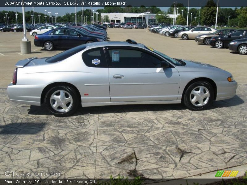 Galaxy Silver Metallic / Ebony Black 2004 Chevrolet Monte Carlo SS