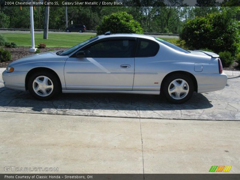 Galaxy Silver Metallic / Ebony Black 2004 Chevrolet Monte Carlo SS