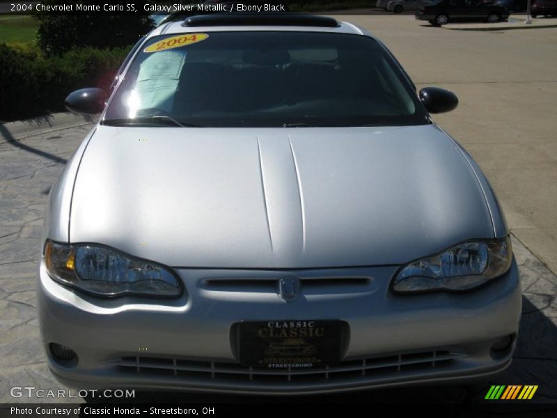 Galaxy Silver Metallic / Ebony Black 2004 Chevrolet Monte Carlo SS