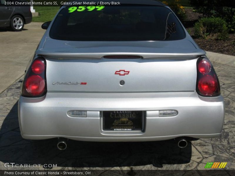 Galaxy Silver Metallic / Ebony Black 2004 Chevrolet Monte Carlo SS