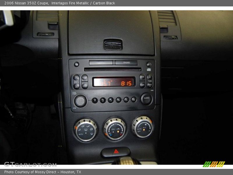 Interlagos Fire Metallic / Carbon Black 2006 Nissan 350Z Coupe