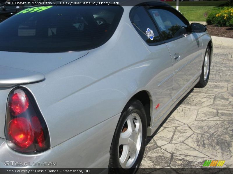 Galaxy Silver Metallic / Ebony Black 2004 Chevrolet Monte Carlo SS