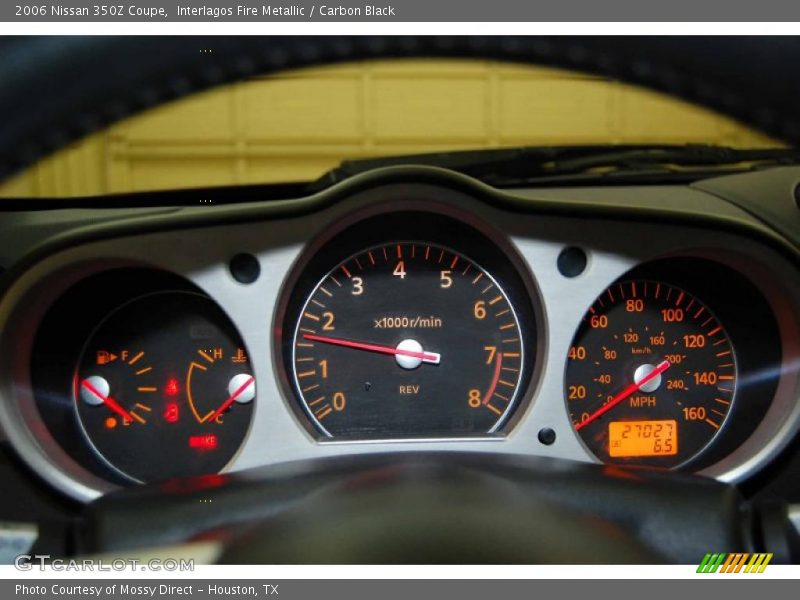 Interlagos Fire Metallic / Carbon Black 2006 Nissan 350Z Coupe