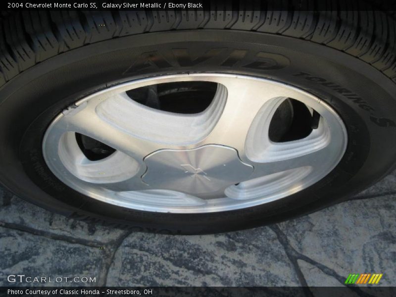 Galaxy Silver Metallic / Ebony Black 2004 Chevrolet Monte Carlo SS
