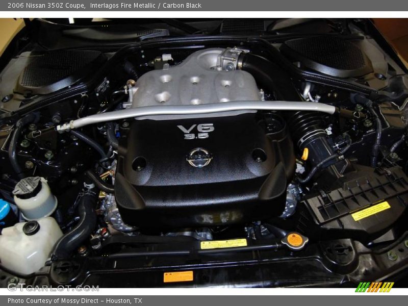 Interlagos Fire Metallic / Carbon Black 2006 Nissan 350Z Coupe