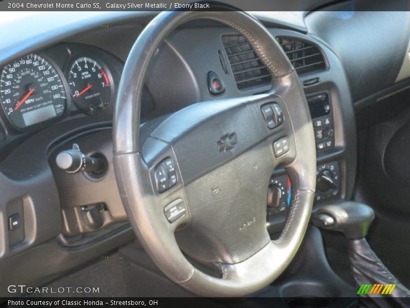 Galaxy Silver Metallic / Ebony Black 2004 Chevrolet Monte Carlo SS