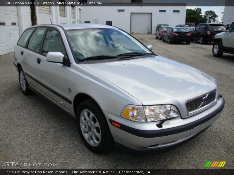 Silver Metallic / Silver Gray 2000 Volvo V40 1.9T Wagon