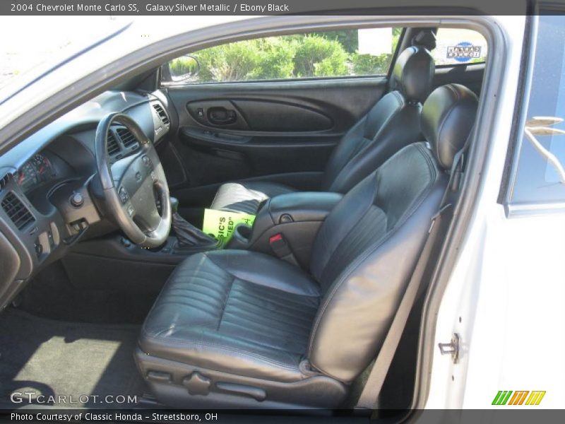 Galaxy Silver Metallic / Ebony Black 2004 Chevrolet Monte Carlo SS
