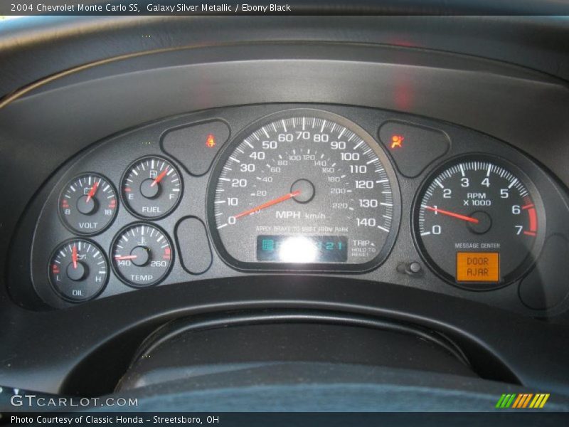 Galaxy Silver Metallic / Ebony Black 2004 Chevrolet Monte Carlo SS