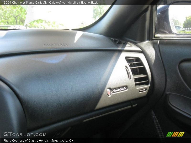 Galaxy Silver Metallic / Ebony Black 2004 Chevrolet Monte Carlo SS