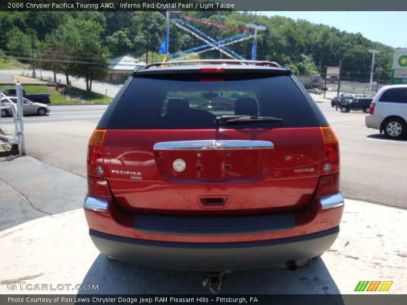 Inferno Red Crystal Pearl / Light Taupe 2006 Chrysler Pacifica Touring AWD