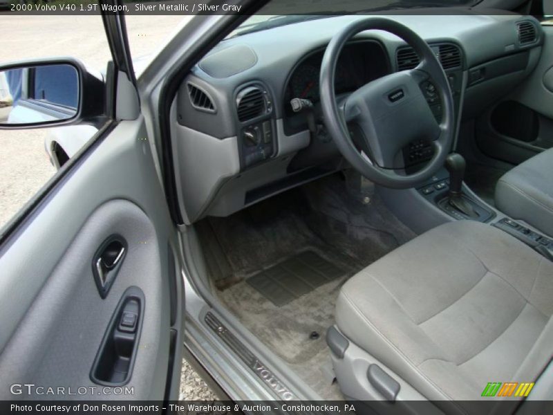Silver Metallic / Silver Gray 2000 Volvo V40 1.9T Wagon