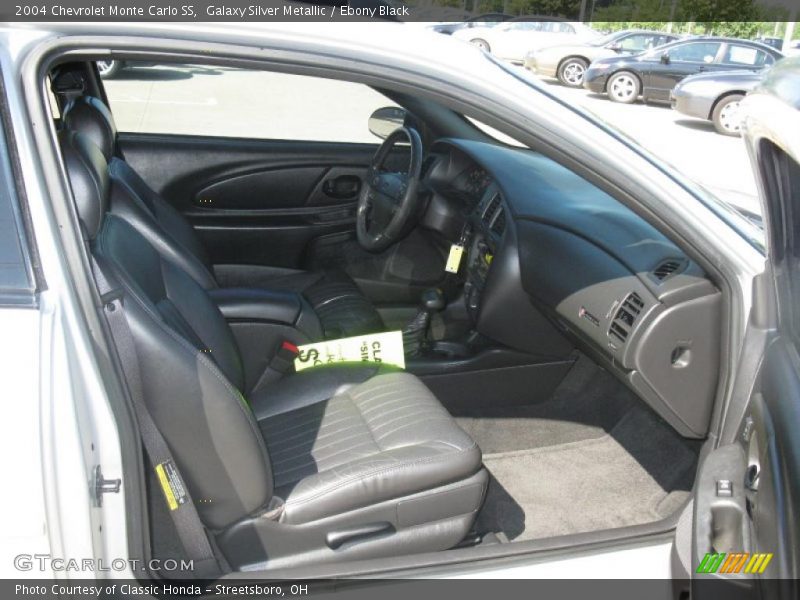 Galaxy Silver Metallic / Ebony Black 2004 Chevrolet Monte Carlo SS