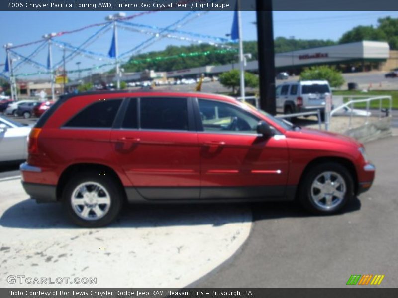Inferno Red Crystal Pearl / Light Taupe 2006 Chrysler Pacifica Touring AWD