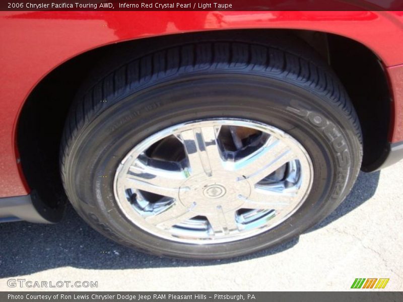 Inferno Red Crystal Pearl / Light Taupe 2006 Chrysler Pacifica Touring AWD