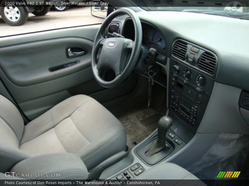 Silver Metallic / Silver Gray 2000 Volvo V40 1.9T Wagon