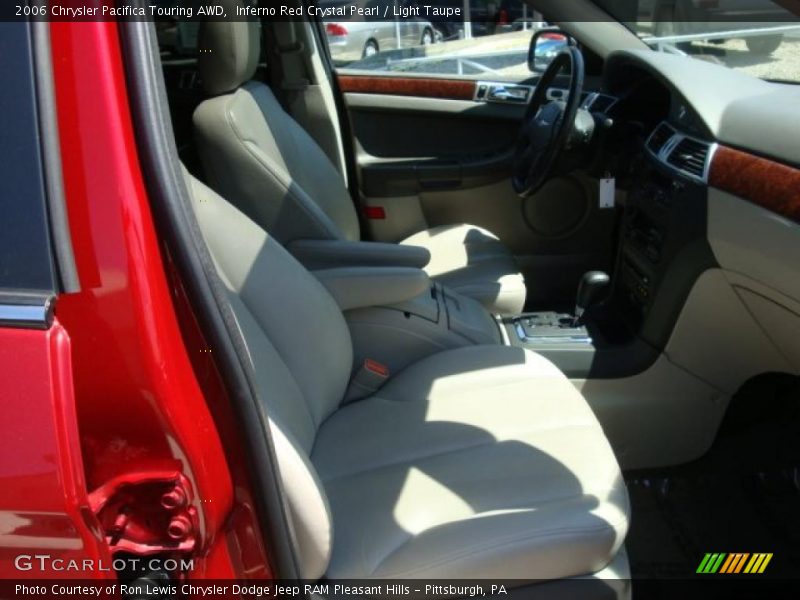 Inferno Red Crystal Pearl / Light Taupe 2006 Chrysler Pacifica Touring AWD