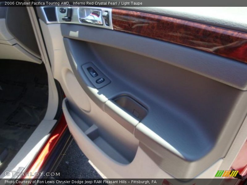 Inferno Red Crystal Pearl / Light Taupe 2006 Chrysler Pacifica Touring AWD