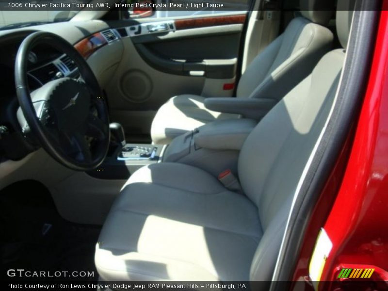 Inferno Red Crystal Pearl / Light Taupe 2006 Chrysler Pacifica Touring AWD
