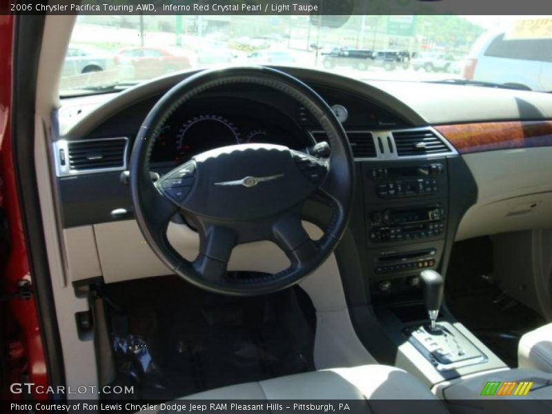 Inferno Red Crystal Pearl / Light Taupe 2006 Chrysler Pacifica Touring AWD