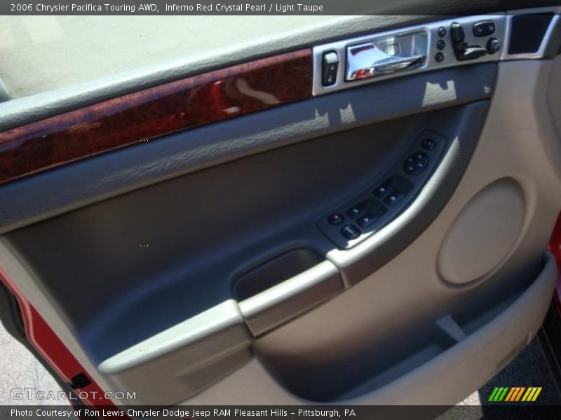 Inferno Red Crystal Pearl / Light Taupe 2006 Chrysler Pacifica Touring AWD