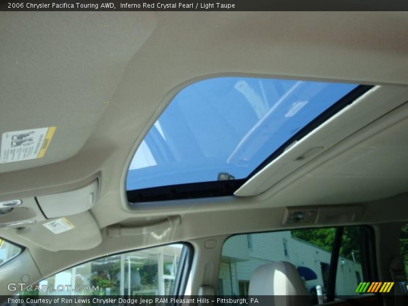Inferno Red Crystal Pearl / Light Taupe 2006 Chrysler Pacifica Touring AWD