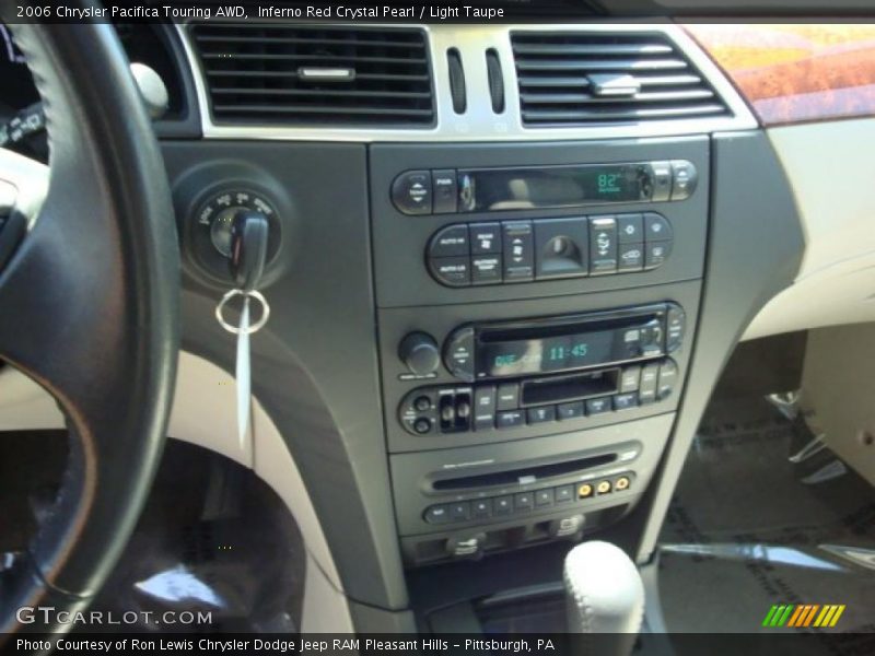 Inferno Red Crystal Pearl / Light Taupe 2006 Chrysler Pacifica Touring AWD
