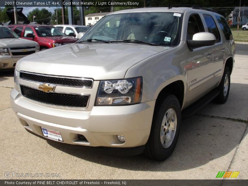 Gold Mist Metallic / Light Cashmere/Ebony 2007 Chevrolet Tahoe LT 4x4