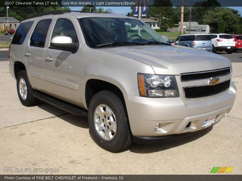 Gold Mist Metallic / Light Cashmere/Ebony 2007 Chevrolet Tahoe LT 4x4