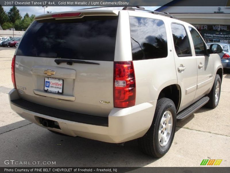 Gold Mist Metallic / Light Cashmere/Ebony 2007 Chevrolet Tahoe LT 4x4