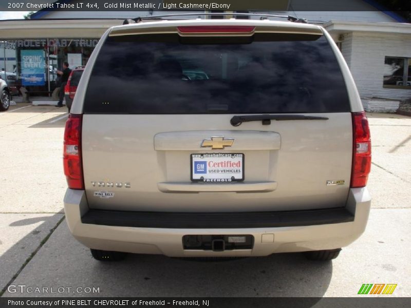 Gold Mist Metallic / Light Cashmere/Ebony 2007 Chevrolet Tahoe LT 4x4