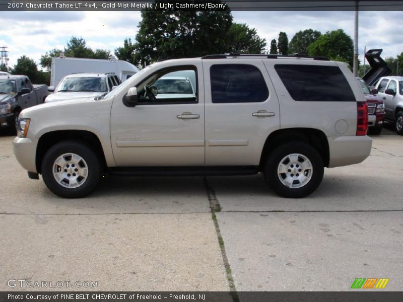 Gold Mist Metallic / Light Cashmere/Ebony 2007 Chevrolet Tahoe LT 4x4