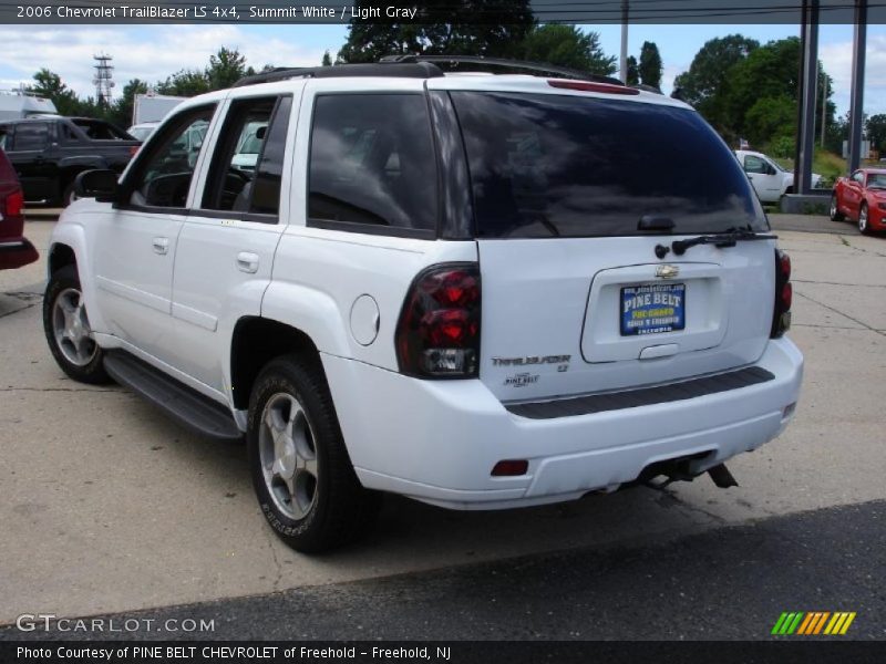 Summit White / Light Gray 2006 Chevrolet TrailBlazer LS 4x4