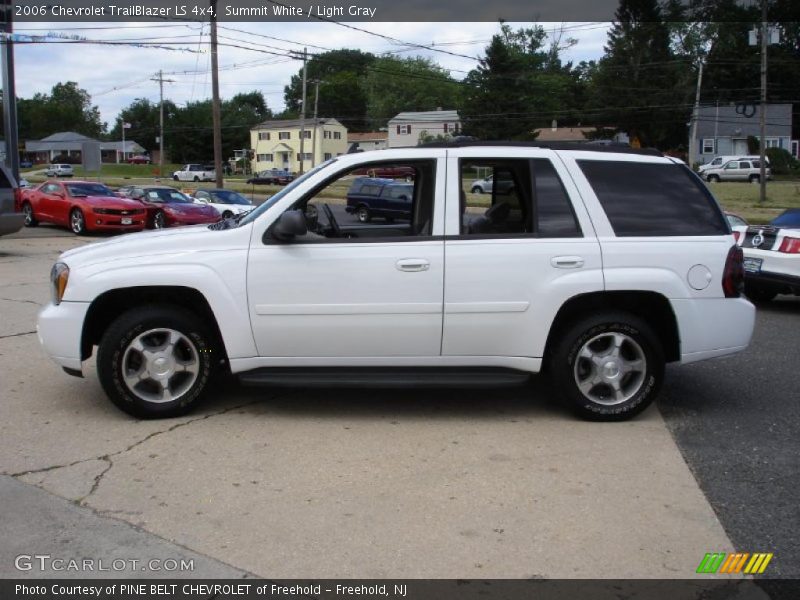Summit White / Light Gray 2006 Chevrolet TrailBlazer LS 4x4