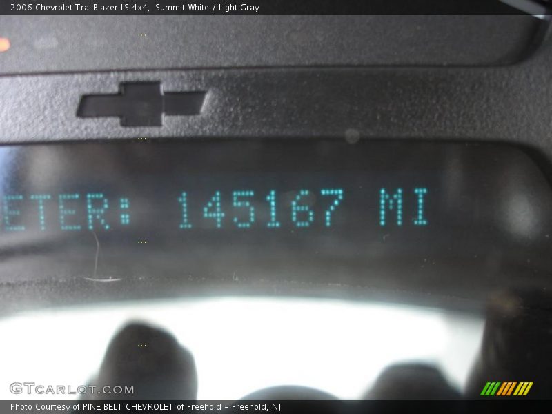 Summit White / Light Gray 2006 Chevrolet TrailBlazer LS 4x4