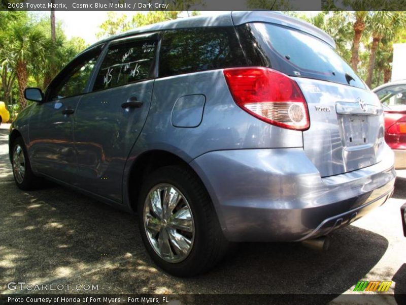 Cosmic Blue Metallic / Dark Gray 2003 Toyota Matrix